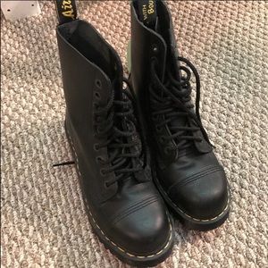 Steel toe Dr Martens